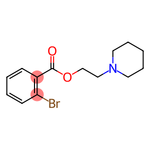 Benzoic acid, 2-bromo-, 2-(1-piperidinyl)ethyl ester