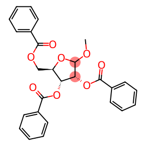 D-Ribofuranoside, methyl, 2,3,5-tribenzoate