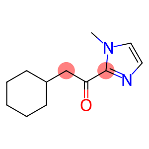 Ethanone, 2-cyclohexyl-1-(1-methyl-1H-imidazol-2-yl)-