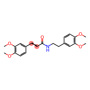 2-Propenamide, 3-(3,4-dimethoxyphenyl)-N-[2-(3,4-dimethoxyphenyl)ethyl]-