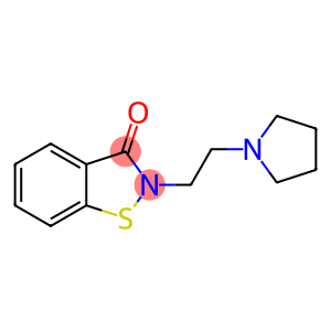 2-[2-(1-pyrrolidinyl)ethyl]-1,2-benzisothiazol-3(2H)-one