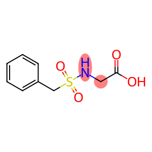 Glycine, N-[(phenylmethyl)sulfonyl]-