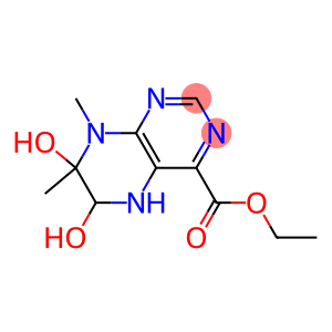 ethyl 6,7-dihydroxy-7,8-dimethyl-5,6-dihydropteridine-4-carboxylate