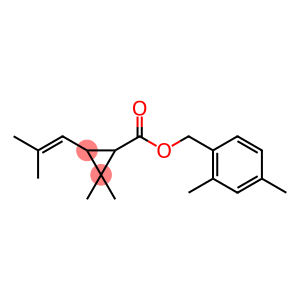 2,2-Dimethyl-3-(2-methyl-1-propenyl)cyclopropanecarboxylic acid 2,4-dimethylbenzyl