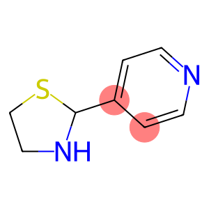 2-(4-吡啶基)噻唑烷