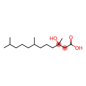 3-Hydroxy-3,7,11-trimethyldodecanoic acid