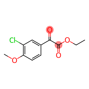 Benzeneacetic acid, 3-chloro-4-methoxy-α-oxo-, ethyl ester
