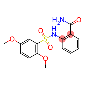 Benzamide, 2-[[(2,5-dimethoxyphenyl)sulfonyl]amino]-