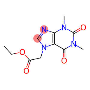 ethyl 2-(1,3-dimethyl-2,6-dioxo-1,2,3,6-tetrahydro-7H-purin-7-yl) acetate