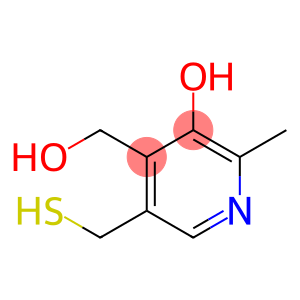 3-Hydroxy-5-(mercaptomethyl)-2-methyl-4-pyridinemethanol