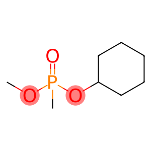 Phosphonic acid, P-methyl-, cyclohexyl methyl ester