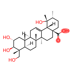 Urs-12-en-28-oic acid, 2,3,19,23-tetrahydroxy-, (2α,3β,4α)-