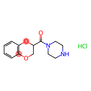 N-[(1,4-Benzodioxane-2-yl)carboxyl] piperazine hydrochloride