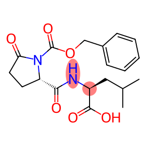 L-Leucine, 5-oxo-1-[(phenylmethoxy)carbonyl]-L-prolyl- (9CI)