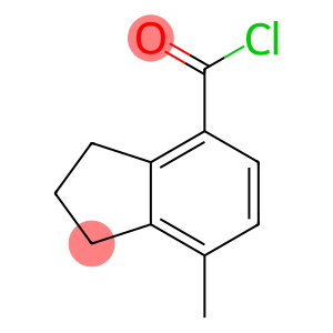 2,3-Dihydro-7-methyl-1H-indene-4-carboxylic acid chloride