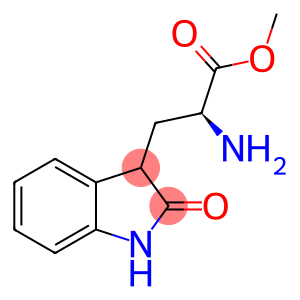1H-Indole-3-propanoic acid, α-amino-2,3-dihydro-2-oxo-, methyl ester, (αS)- (9CI)