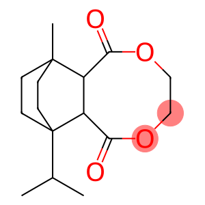 Octahydro-7-methyl-10-(1-methylethyl)-7,10-ethano-2,5-benzodioxocin-1,6-dione
