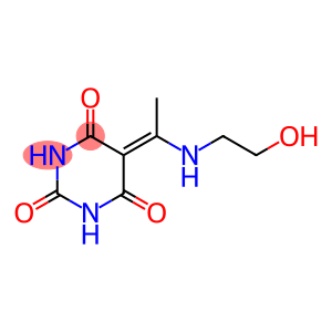 2,4,6(1H,3H,5H)-Pyrimidinetrione, 5-[1-[(2-hydroxyethyl)amino]ethylidene]-
