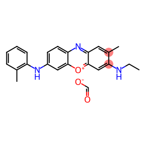 3-(ethylamino)-2-methyl-7-[(o-tolyl)amino]phenoxazin-5-ium formate
