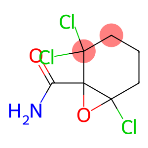 2,2,6-trichloro-7-oxabicyclo[4.1.0]heptane-1-carboxamide
