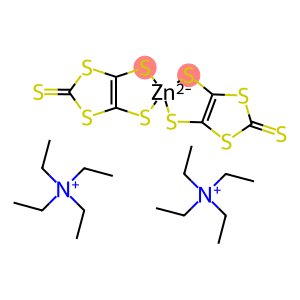 Bis(tetraethylammonium) bis(1,3-dithiole-2-thione-4,5-dithiolato)zincate