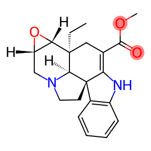 (5α,6α,7α,12R,19R)-2,3-Didehydro-6,7-epoxyaspidospermidine-3-carboxylic acid methyl ester