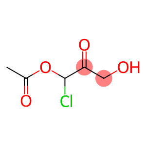 2-Propanone,  1-(acetyloxy)-1-chloro-3-hydroxy-