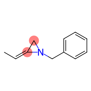 Aziridine, 2-ethylidene-1-(phenylmethyl)-, (2E)- (9CI)