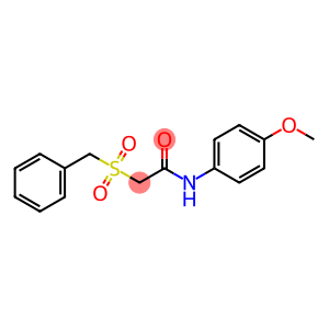 2-(benzylsulfonyl)-N-(4-methoxyphenyl)acetamide