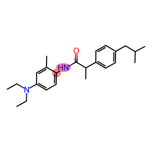 N-[4-(diethylamino)-2-methylphenyl]-2-(4-isobutylphenyl)propanamide