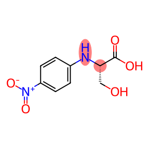(2S)-3-hydroxy-2-[(4-nitrophenyl)amino]propanoic acid
