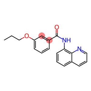 3-propoxy-N-(quinolin-8-yl)benzamide