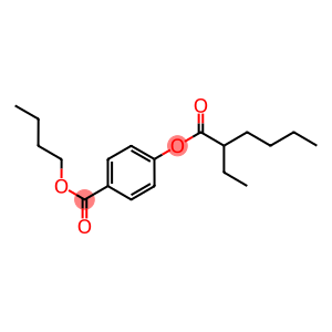 butyl 4-[(2-ethylhexanoyl)oxy]benzoate