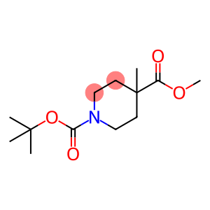 1-叔丁氧羰基-4-甲基哌啶-4-甲酸甲酯