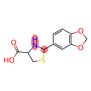 2-(1,3-BENZODIOXOL-5-YL)-1,3-THIAZOLIDINE-4-CARBOXYLIC ACID