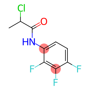 2-CHLORO-N-(2,3,4-TRIFLUOROPHENYL)PROPANAMIDE
