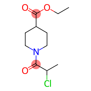 ETHYL 1-(2-CHLOROPROPANOYL)PIPERIDINE-4-CARBOXYLATE