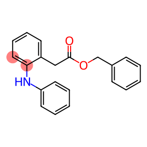 Benzeneacetic acid, 2-(phenylamino)-, phenylmethyl ester