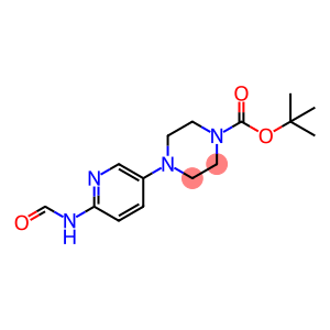 1-Piperazinecarboxylic acid, 4-[6-(forMylaMino)-3-pyridinyl]-, 1,1-diMethylethyl ester