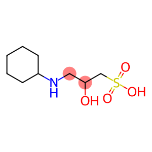 3-(Cyclohexylamino)-2-hydroxy-1-propanesulfonic acid
