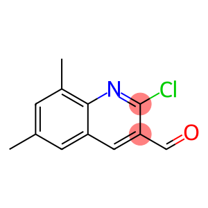 3-Quinolinecarboxaldehyde, 2-chloro-6,8-dimethyl-