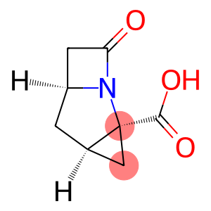 1-Azatricyclo[4.2.0.02,4]octane-2-carboxylic acid, 8-oxo-, (2α,4α,6α)- (9CI)