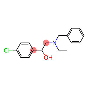 Benzenemethanol, 4-chloro-α-[[ethyl(phenylmethyl)amino]methyl]-