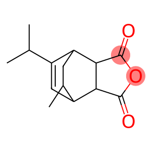 4,7-Ethanoisobenzofuran-1,3-dione, 3a,4,7,7a-tetrahydro-8-methyl-5-(1-methylethyl)-