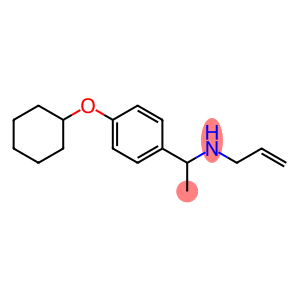 N-Allyl-1-[p-(cyclohexyloxy)phenyl]ethanamine