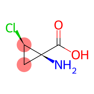 Cyclopropanecarboxylic acid, 1-amino-2-chloro-, (1R,2R)-rel-