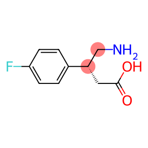 苯丙酸,Β-(氨基甲基)-4-氟-,(R)-(9CI)