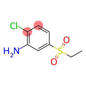 2-chloro-5-(ethylsulfonyl)benzenamine
