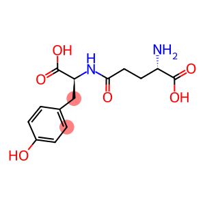 2-AMINO-5-[[1-CARBOXY-2-(4-HYDROXYPHENYL)ETHYL]AMINO]-5-OXOPENTANOIC ACID