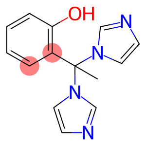 Phenol, 2-(1,1-di-1H-imidazol-1-ylethyl)-